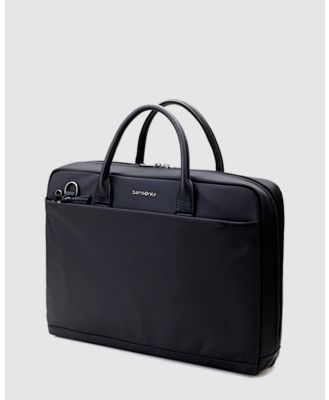 Samsonite - Boulevard Slim Briefcase - Bags (Black) Boulevard Slim Briefcase