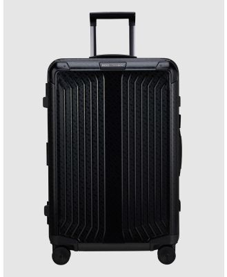 Samsonite - Lite Box ALU   Boss Spinner 69 cm - Travel and Luggage (Black) Lite-Box ALU - Boss Spinner 69 cm