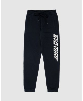 Santa Cruz - Classic Strip Track Pants   Teens - Track Pants (Black) Classic Strip Track Pants - Teens