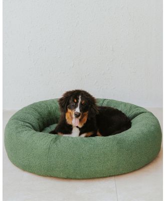 SASH Beds - Luxury Boucle Dog Bed - Home (Forest Green) Luxury Boucle Dog Bed