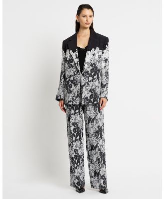 sass & bide - Juniper Fever Blazer - Coats & Jackets (PRINT) Juniper Fever Blazer