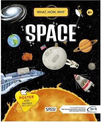 Sassi - What How and Why Book and Poster Space - Activity Kits (Multi) What How and Why Book and Poster Space