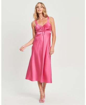 Savel - Deidra Midi Dress - Dresses (Pink) Deidra Midi Dress