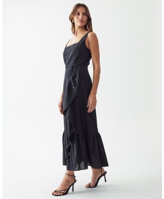 Savel - Jesica Frill Dress - Dresses (Black) Jesica Frill Dress