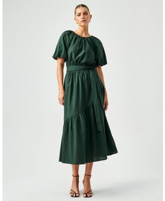 Savel - Lilly Raglan Dress - Dresses (Emerald) Lilly Raglan Dress
