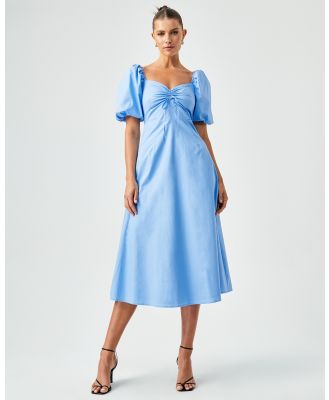 Savel - Lua Midi Dress - Dresses (Cornflower Blue) Lua Midi Dress