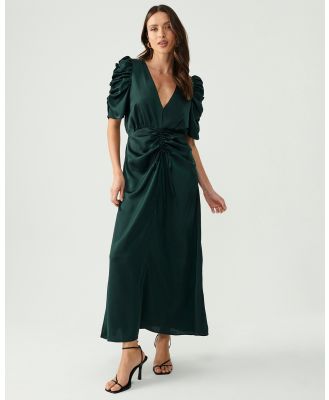 Savel - Malani Midi Dress - Dresses (Emerald) Malani Midi Dress