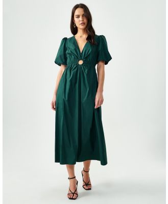 Savel - Marra Midi Dress - Dresses (Emerald) Marra Midi Dress