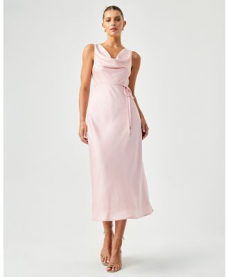 Savel - Moss Midi Dress - Dresses (Pale Pink) Moss Midi Dress