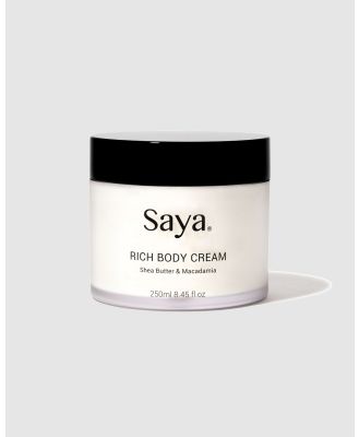 Saya - Rich Body Cream - Beauty (Black) Rich Body Cream