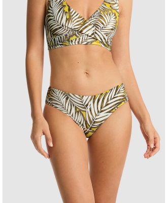 Sea Level Australia - Palmhouse Mid Bikini Pants - Bikini Bottoms (Olive) Palmhouse Mid Bikini Pants