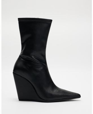 Senso - Hayley - Wedge Boots (Black) Hayley