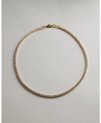 Senso - Tennis Necklace - Jewellery (Gold) Tennis Necklace