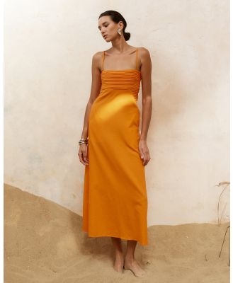 Seven Wonders - Aristi Long Midi Dress - Dresses (Orange) Aristi Long Midi Dress