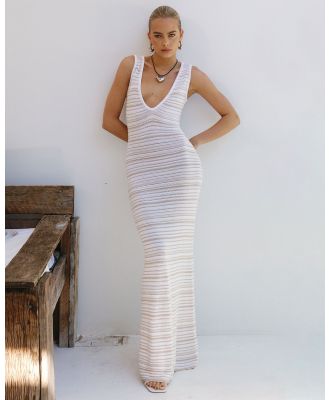 Seven Wonders - Harper Maxi Dress - Dresses (Sand/White) Harper Maxi Dress