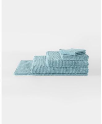 Sheridan - Living Textures Towel Collection - Accessories (Misty Teal) Living Textures Towel Collection