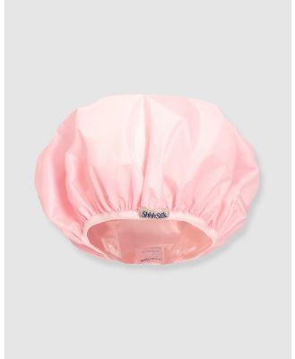 Shhh Silk - Silk Lined Shower Cap - Beauty (Pink) Silk Lined Shower Cap
