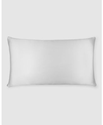 Shhh Silk - Silk Pillowcase   King Size - Sleep (Grey) Silk Pillowcase - King Size