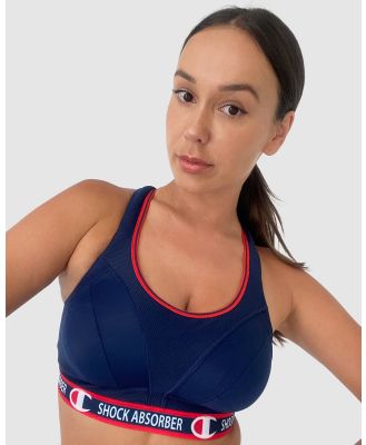 Shock Absorber - Ultimate Run Wirefree High Impact Sports Bra - Sports Bras (Navy) Ultimate Run Wirefree High Impact Sports Bra