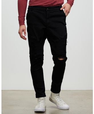 Silent Theory - Outlaw Pants - Slim (Wrecked Black) Outlaw Pants