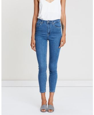 Silent Theory - The Vice High Skinny Jeans - High-Waisted (BLUEBELL) The Vice High Skinny Jeans