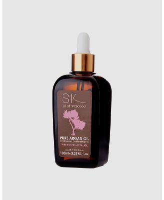 Silk Oil of Morocco - Pure Argan Oil with Rose Essential Oil - Face Oils (Rose Essential Oil) Pure Argan Oil with Rose Essential Oil