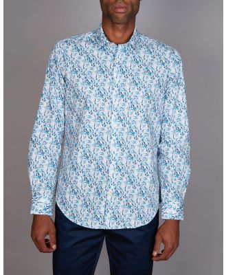 Simon Carter - Camomile Floral Shirt - Shirts & Polos (INDIGO) Camomile Floral Shirt