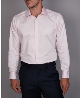 Simon Carter - Cotton Sateen Shirt - Shirts & Polos (PINK) Cotton Sateen Shirt