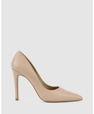 Siren - Circa Stiletto Pumps - All Pumps (Seashell Leather) Circa Stiletto Pumps