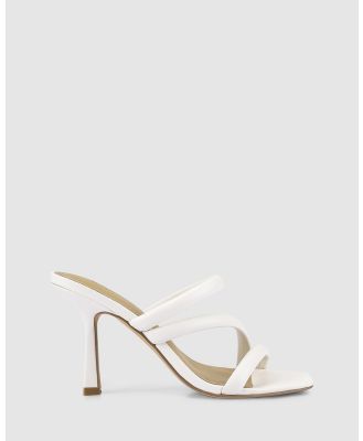 Siren - Spence Heeled Sandals - Sandals (Chalk Leather) Spence Heeled Sandals