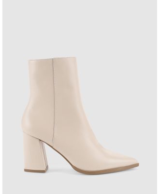 Siren - Willing Ankle Boots - Boots (Bone Leather) Willing Ankle Boots