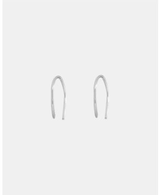 Sit & Wonder - Arc Earrings - Jewellery (Silver) Arc Earrings