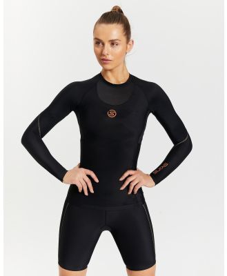 SKINS - SERIES 5 Long Sleeve Top - all compression (Black) SERIES-5 Long Sleeve Top