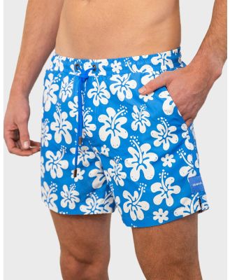 Skwosh - Aloha Broha 5 Swim Shorts - Swimwear (Blue) Aloha Broha 5 Swim Shorts