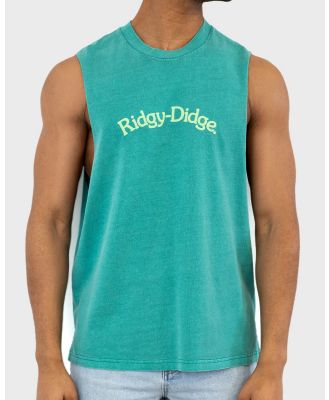 Skwosh - Ridgy Didge Muscle Tee - Short Sleeve T-Shirts (Green) Ridgy Didge Muscle Tee