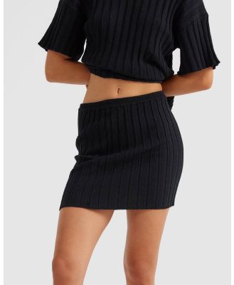 SNDYS - Baha Mini Skirt - Skirts (Black) Baha Mini Skirt