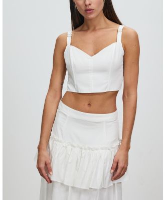 Sofia Irina - Crop Top - Cropped tops (Ivory) Crop Top