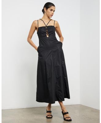 Sofia Irina - Maxi Cut Out Dress - Dresses (Black) Maxi Cut Out Dress