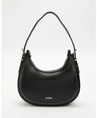 Sol Sana - Crescent Bag - Clutches (Black/Silver) Crescent Bag