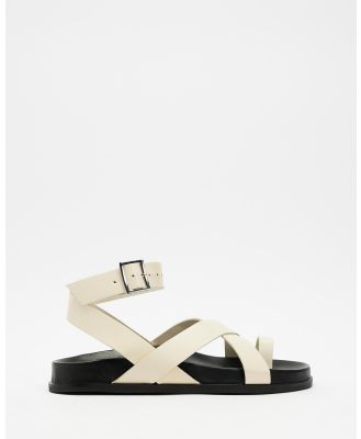 Sol Sana - Hitch Footbed Sandals - Sandals (Off White) Hitch Footbed Sandals