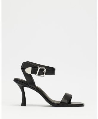 Sol Sana - Lelu Heels - Heels (Black & Silver) Lelu Heels