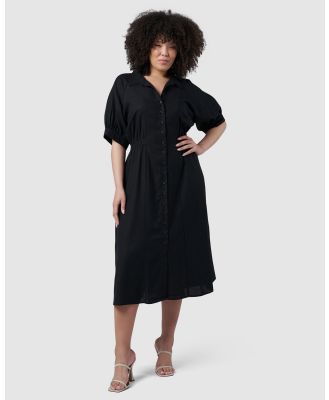 Something 4 Olivia - Isabella Midi Dress - Dresses (Black) Isabella Midi Dress
