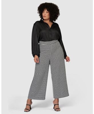 Something 4 Olivia - Lila Wide Leg Pant - Pants (black) Lila Wide Leg Pant