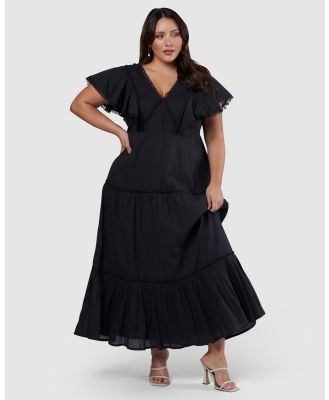 Something 4 Olivia - Rosalia Maxi Dress - Dresses (Black) Rosalia Maxi Dress