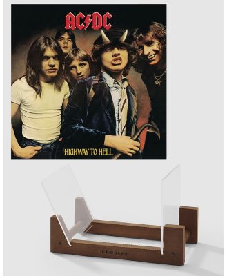 Sony Music - Ac Dc Highway To Hell Vinyl Album & Crosley Record Storage Display Stand - Home (N/A) Ac-Dc Highway To Hell Vinyl Album & Crosley Record Storage Display Stand