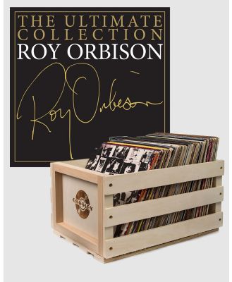 Sony Music - Crosley Record Storage Crate Roy Orbison The Ultimate Collection Vinyl Album Bundle - Home (N/A) Crosley Record Storage Crate Roy Orbison The Ultimate Collection Vinyl Album Bundle