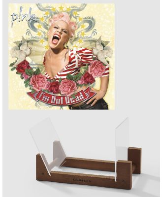 Sony Music - P!Nk I'm Not Dead Vinyl Album & Crosley Record Storage Display Stand - Home (N/A) P!Nk I'm Not Dead Vinyl Album & Crosley Record Storage Display Stand