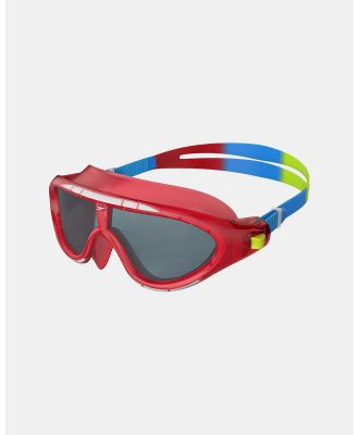 Speedo - Biofuse Rift Goggles   Kids - Goggles (Lava Red & Blue) Biofuse Rift Goggles - Kids