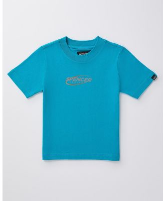 Spencer Project - Boys Nitro Short Sleeve T Shirt - Short Sleeve T-Shirts (AQUA) Boys Nitro Short Sleeve T-Shirt