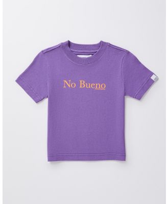 Spencer Project - Boys No Bueno Short Sleeve T Shirt - Short Sleeve T-Shirts (PURPLE) Boys No Bueno Short Sleeve T-Shirt